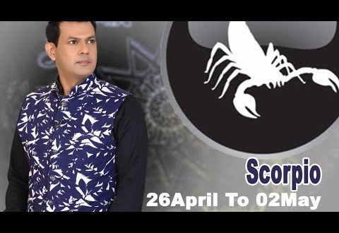 Scorpio Weekly Horoscope 26 April To 2nd May 2020