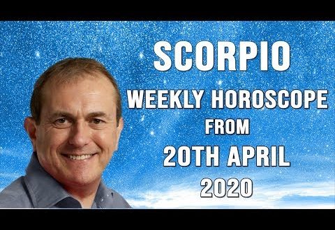 Scorpio Weekly Horoscope from 20th April 2020