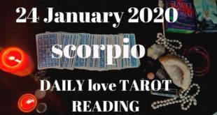 Scorpio daily love reading ⭐  THEY THINK ABOUT YOU AS MUCH AS YOU DO ⭐24 JANUARY 2020