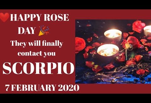 Scorpio daily love reading 💖 THEY WILL FINALLY CONTACT YOU 💖 7 FEBRUARY 2020