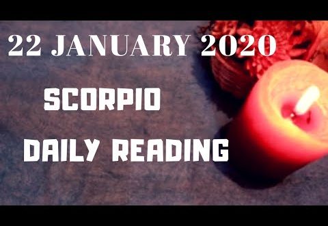 Scorpio daily love reading 💝SOMEONE CHANGED THEIR MIND 💝22 JANUARY 2020