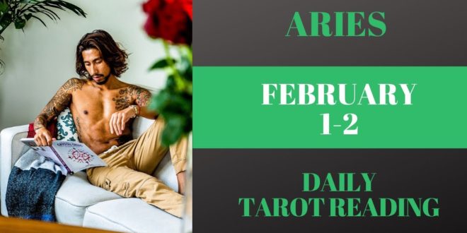 ARIES - "YOU ARE PLAYING WITH FIRE" FEBRUARY 1-2 DAILY TAROT READING