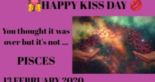 Pisces daily love reading 💫 YOU THOUGHT IT WAS OVER BUT IT'S NOT 💫 13 FEBRUARY 2020