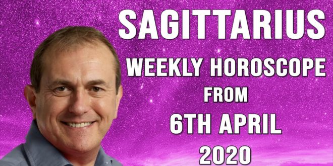 Sagittarius Weekly Horoscope from 6th April 2020
