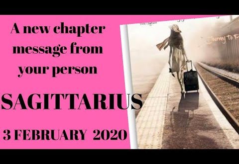 Sagittarius daily love reading 💫A NEW  CHAPTER  ( HAPPY MESSAGE FROM YOUR PERSON ) 3 FEBRUARY 2020