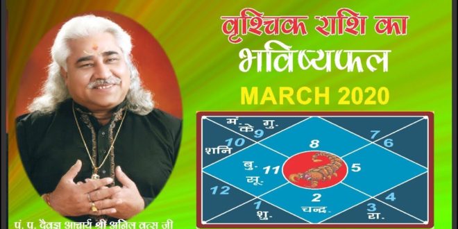 Scorpio - Monthly Astro- Predictions for-March - 2020 Analysis By Aacharya Anil Vats ji