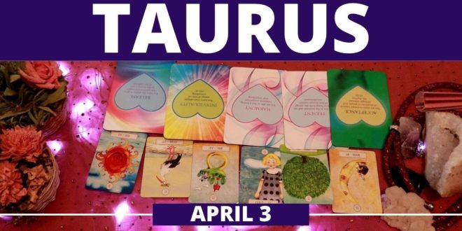 Taurus daily love tarot reading 💖THEY HAVE PLANNED THEIR FUTURE WITH YOU...💖 3 APRIL 2020