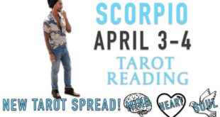 SCORPIO - "FOCUS ON YOURSELF WHILE THEY FOCUS ON YOU" APRIL 3-4 DAILY TAROT READING