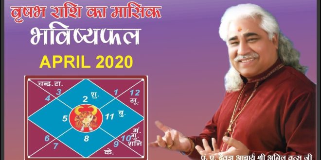 Taurus - Monthly Astro- Predictions for-April - 2020 Analysis By Aacharya Anil Vats ji