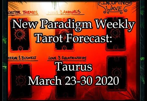 Taurus Weekly Tarot Reading March 23-30 2020 ~  Severed Tethers || New Paradigm Forecast
